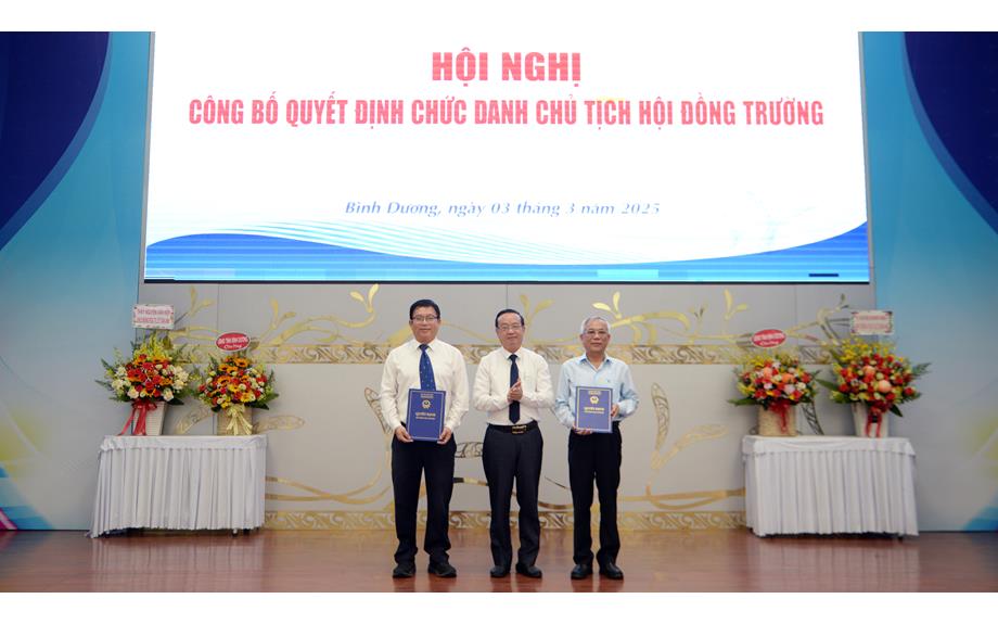 Chúc mừng trường Đại học Thủ Dầu Một có Tân Chủ tịch Hội đồng Trường